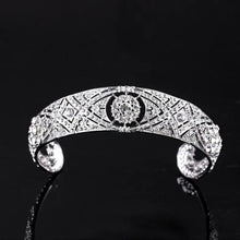 Load image into Gallery viewer, Luxury Rhinestone Meghan Princess Crown Crystal Bridal Tiaras Crowns a21