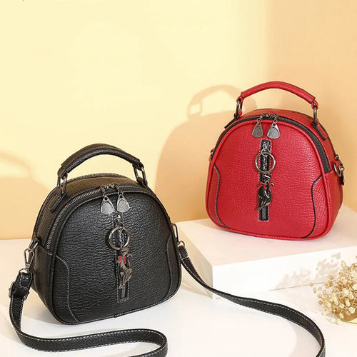 High Quality solid  PU Leather Women Bag Crossbody Messenger Shoulder Bags w01