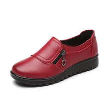 Charger l&#39;image dans la galerie, New Autumn Women&#39;s Shoes Fashion Casual Leather Flat Shoes Slip On Flats x20