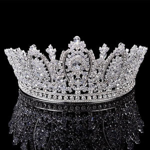 High Quality Princess Crown Women Wedding Hair Jewelry Tiaras And Crowns hc01 - www.eufashionbags.com