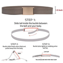 Load image into Gallery viewer, Military Belt For Men Aluminum Buckle Brown Waist Belt Canvas Tactical Belt