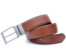 画像をギャラリービューアに読み込む, Mens Belt Formal Leather Reversible Buckle Belts Mens Leather Handmade Belt