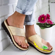 Cargar imagen en el visor de la galería, Women Casual Flip-flops Sandals Summer Woman Wedges Sandals Platform Heels Shoes h05