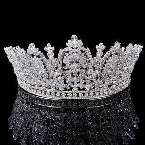 High Quality Princess Crown Women Wedding Hair Jewelry Tiaras And Crowns hc01 - www.eufashionbags.com