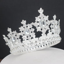 Load image into Gallery viewer, Fashion Crystal Queen King Tiaras and Crowns Wedding Headpiece Jewelry dc10 - www.eufashionbags.com