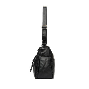 Vintage Small Crossbody Bag Women Casual PU Leather Messenger Bag w103