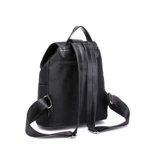 Casual Nylon Backpack for Women Large Capacity Rucksack Fashion Tassel School Bag Waterproof Travel Bag Casual High Quality Pack