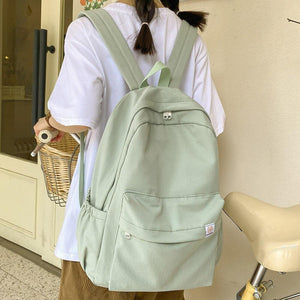 Fashion Kawaii College Bag Cotton Fabric Student Women Backpacks - www.eufashionbags.com