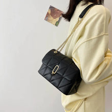 画像をギャラリービューアに読み込む, Fashion PU Leather Flap Crossbody Bags For Women Shoulder Chain Purses w02