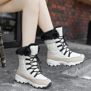 Winter Shoes Keep Warm Ankle Boots for Women Waterproof Snow Boots