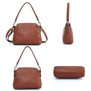 Genuine Leather Bags For Women Small Casual Handbag High Quality Shoulder Crossbody Purse - www.eufashionbags.com