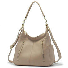 Load image into Gallery viewer, Soft Genuine Leather Handbag Large Women&#39;s Hobo Shoulder Bags Female Crossbody Bags y15 - www.eufashionbags.com