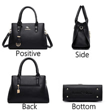 Carica l&#39;immagine nel visualizzatore di Gallery, Purses and Handbags Leather Luxury Handbags Women Bags Designer Handbags High Quality Hand Tote Bags for Women