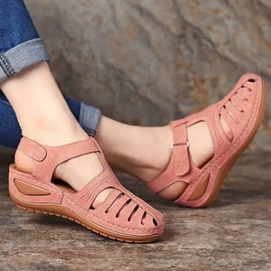 New Summer Women Sandals Wedges Shoes Plus Size 44