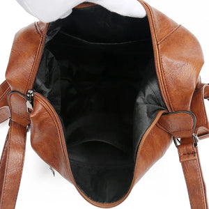 Large Casual PU Leather Shoulder Bags for Women Hobo Handbag w118