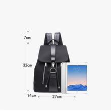 Laden Sie das Bild in den Galerie-Viewer, Casual Nylon Backpack for Women Large Capacity Rucksack Fashion Tassel School Bag Waterproof Travel Bag Casual High Quality Pack