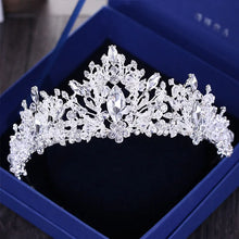 Load image into Gallery viewer, Diverse Crystal Crowns tiara Queen Headpiece For Wedding Hair Jewelry Accessories