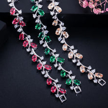 画像をギャラリービューアに読み込む, White Gold Color Handmade Crystal Rhinestone Bracelets Bangle for Women b25