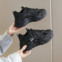 Cargar imagen en el visor de la galería, High Quality PU Platform Shoes Women Casual Shoes Breathable Chunky Sneakers