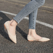 画像をギャラリービューアに読み込む, Spring Shallow Mouth Flat Bottom Shoes Pointed Toe Heel Slip on Shoes q6