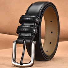 Load image into Gallery viewer, genuine leather men&#39;s belt for pants leather belt with buckle mens belts