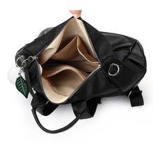 Cargar imagen en el visor de la galería, Fashion Waterproof Oxford Cloth Backpack Women Crossbody Shoulder Bag Large Anti-theft Bookbag For Teenagers Girls