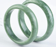 画像をギャラリービューアに読み込む, Genuine Natural Green Jade Bangle Bracelet White Jade bangle Yellow Jade Bangles