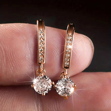 Charger l&#39;image dans la galerie, Versatile Cubic Zirconia Dangle Earrings for Women Low-key Wedding Accessories x25