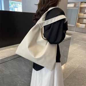 Fashion Leather Casual Tote Bag for Women Large Hobo Shoulder Bag z23