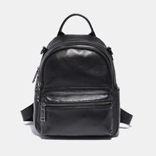 Carica l&#39;immagine nel visualizzatore di Gallery, Large Women Leather Backpack Knapsack Backpacks Satchel Shoulder Travel School Bag - www.eufashionbags.com