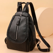 Carica l&#39;immagine nel visualizzatore di Gallery, High Quality Soft Leather Women Backpack Casual Shoulder Bag knapsack a91