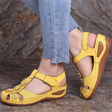 Carica l&#39;immagine nel visualizzatore di Gallery, Women Sandals Plus Size 44 Wedges Shoes Woman Heels Sandals Chaussures Femme Soft Bottom Platform Sandals Gladiator Casual Shoes