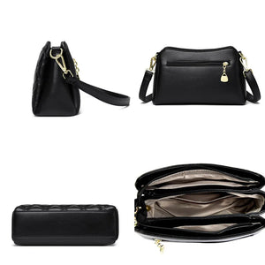 High Quality Soft Leather Luxury Purses Women Designer Shoulder Crossbody Bag a128
