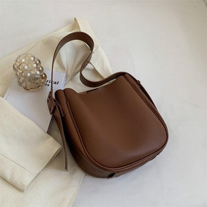 Trendy Bucket Bags for Women Vintage Small Leather Handbags l37 - www.eufashionbags.com
