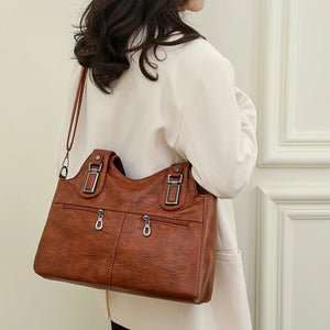 Vintage Women's Hand Bag Classic Tote Bag Luxury Handbags Women Shoulder Bags Top-handle Bags Fashion Brand Handbags Sac