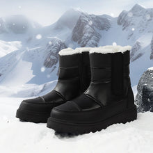 Cargar imagen en el visor de la galería, Waterproof Women Snow Boots Plush Warm Platform Shoes Zipper Ankle Boots x57