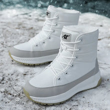 Laden Sie das Bild in den Galerie-Viewer, Waterproof Winter Shoes Women Snow Boots Platform Keep Warm Ankle Boots