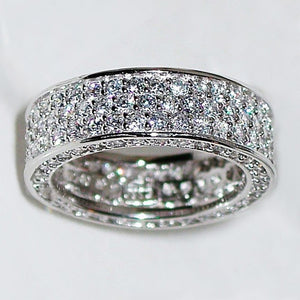 Micro Paved CZ Women Wedding Rings Fashion Jewelry hr220 - www.eufashionbags.com