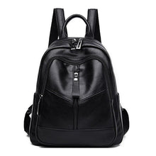 画像をギャラリービューアに読み込む, Large Women Backpack soft Leather School Bags For Girls Travel n07 - www.eufashionbags.com