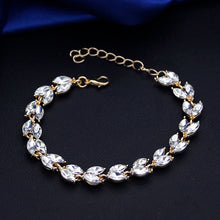 Charger l&#39;image dans la galerie, 4pcs Bridal Crown Necklace Bracelets earrings Sets Luxury Tiaras and Crowns Wedding Bridal Jewelry Set Costume Accessories