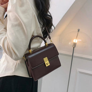 Fashion Mini Tote Bag PU Leather Crossbody Bags New Flap Handbag l34 - www.eufashionbags.com