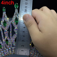 画像をギャラリービューアに読み込む, Luxury Miss Universe Wedding Crown Queen Rhinestone Tiara Party Hair Jewelry y97