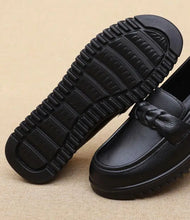 Carica l&#39;immagine nel visualizzatore di Gallery, Soft Genuine Leather Women Loafers Shoes Casual flats q157