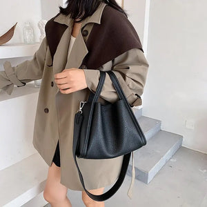 Winter Casual Small PU Leather Crossbody Bags For Women n381