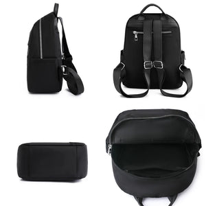 Fashion Women Backpack Soft Nylon Design Touch Multi-Function Travel Knapsack Purse a21