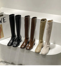 Laden Sie das Bild in den Galerie-Viewer, Fashion Slim Woman High Boots Women Knee-High Boots High Heel Shoes h31