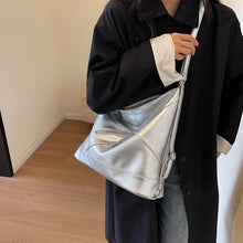 画像をギャラリービューアに読み込む, Patchwork leather Crossbody Bags for Women New Trendy Shoulder Bag Purse n321