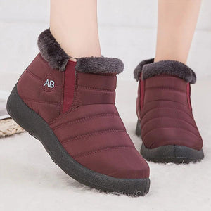 Fashion Women Watarproof Ankle Boots Winter Keep Warm Snow Shoes m21 - www.eufashionbags.com