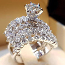 Charger l&#39;image dans la galerie, Trendy Women&#39;s Set Rings Wedding Jewelry hr219 - www.eufashionbags.com