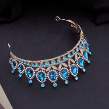 画像をギャラリービューアに読み込む, Luxury Crystal Crown Wedding Choker Necklace Sets for Women Bridal Tiaras Jewelry Sets Costume Accessories